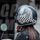 GB 3c certification 3/4 helmet motorcycle retro half helmet motorcycle electric car safety helmet DOT foreign trade
