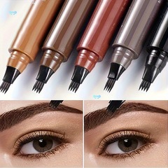 5pcs Long Lasting Liquid Eyebrow Pencil with 4 Heads for跨境