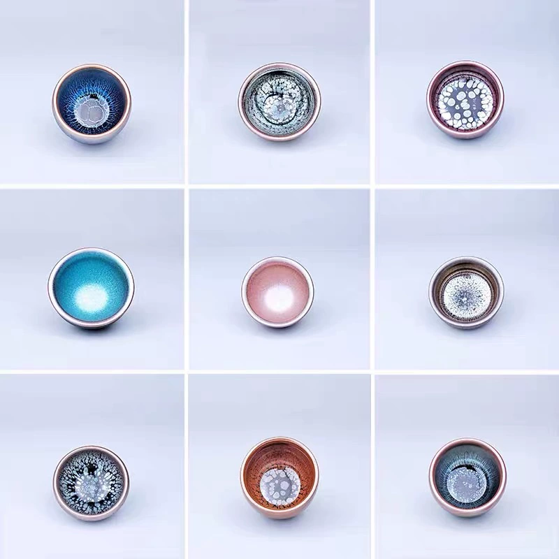 Jianjin оригинальная шахта небольшая железная шина ручной работы мини-маленькая чайная чашка кунг-фу миниатюрная чайная чашка чайного сервиза