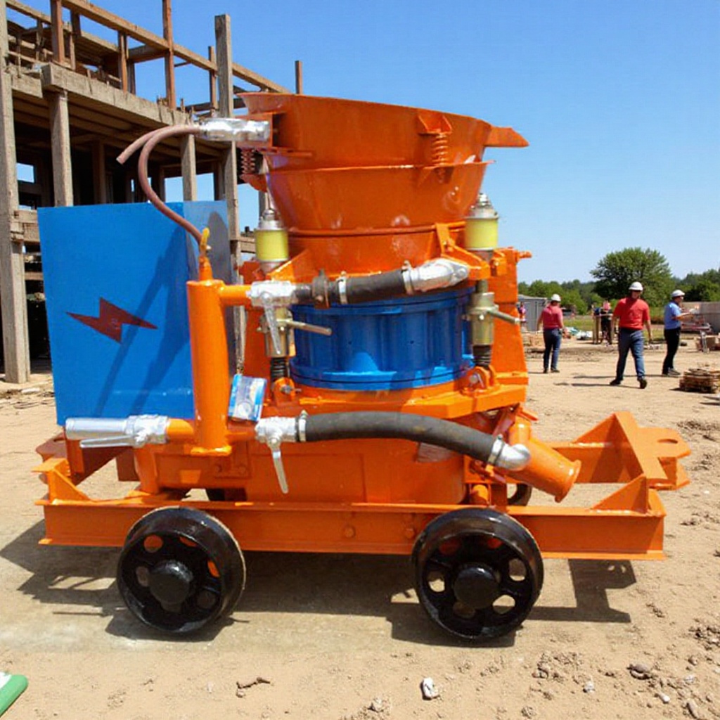 工业用混凝土喷浆机 混凝土机械矿山工程小型矿用设备厂家加工