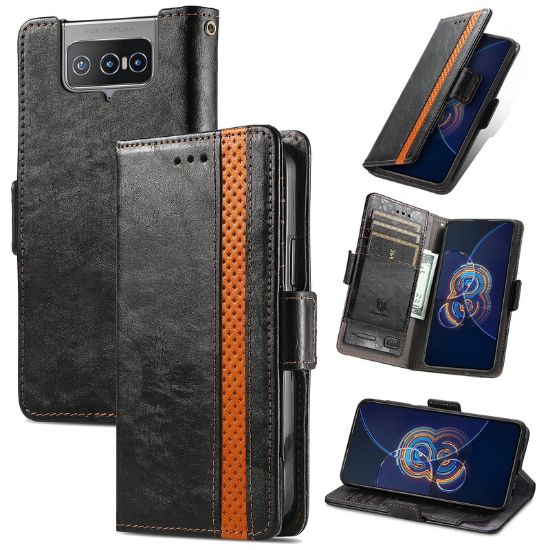 For Asus ROG Phone II ZS660KL mobile Phone case business magnetic suction flip Phone leather case