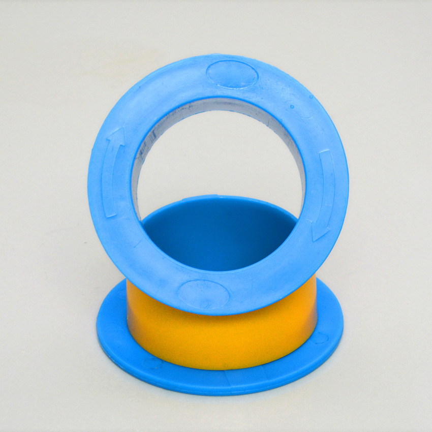 Máquina de dibujo de película estirable de PE embalaje de bobinado de gran cantidad en stock al por mayor azul engrosada manija protectora giratoria suministro directo de fábrica