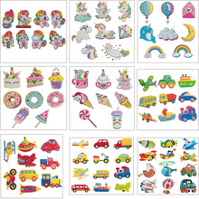 2023年新款随意贴儿童益智卡通汽车冰淇淋独角兽冰箱贴钻石画