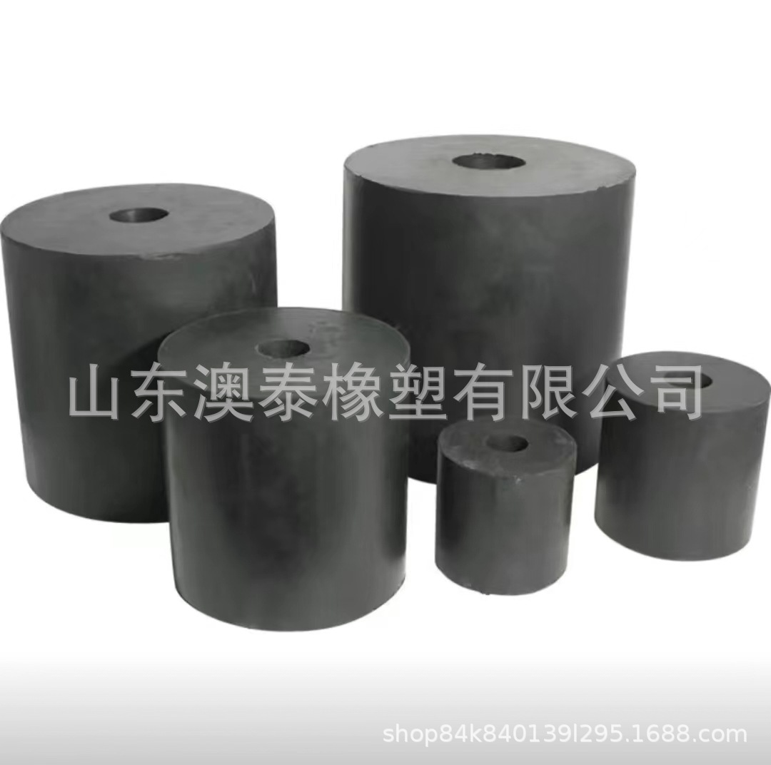 澳泰橡塑供应  圆柱形橡胶胶堆 各种规格橡胶弹簧 橡胶减震器