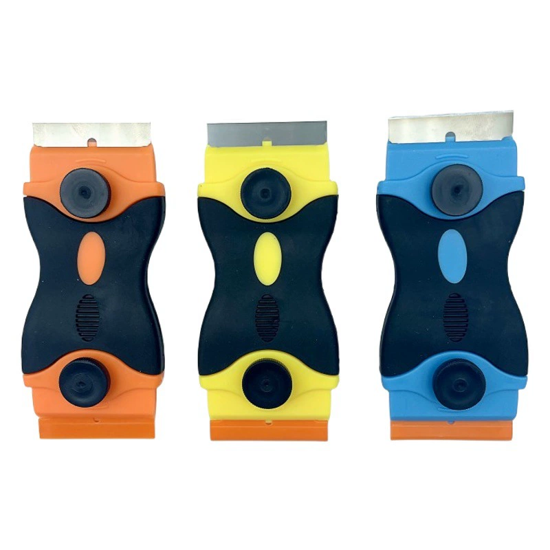 Amazon взрывной гаджет многофункциональный чистящий нож двойной головки обезглавлен маленький шпатель из нержавеющей стали лезвие