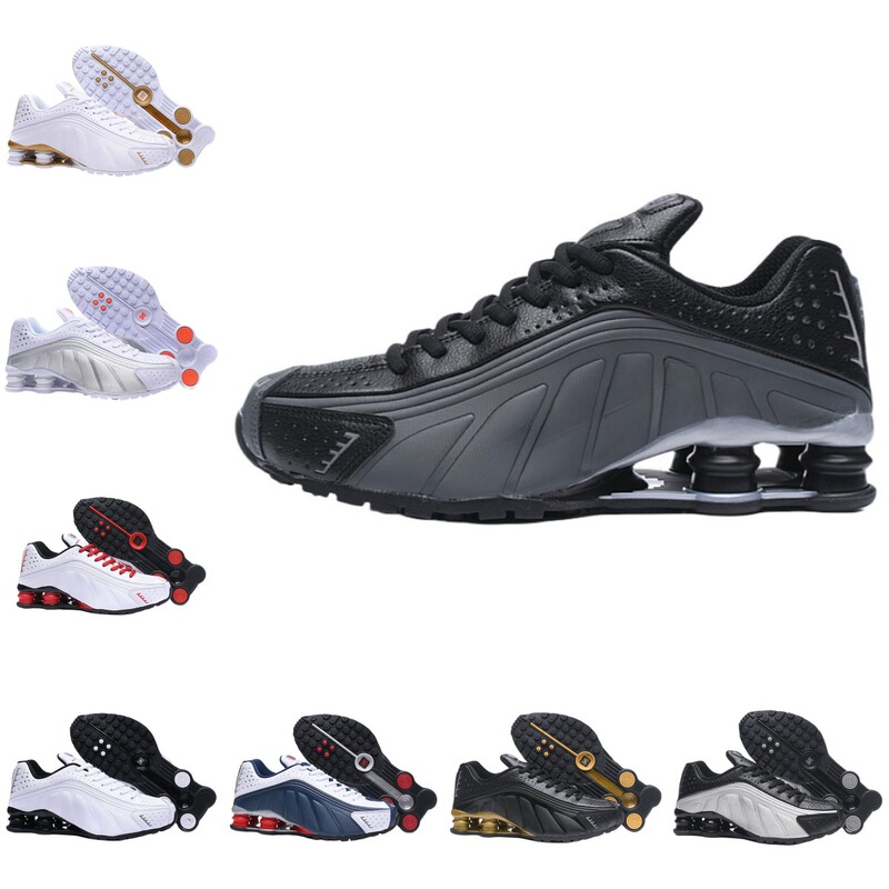 Shoxr4 Air-Cushioned Spring Running Shoes with Half-Size Insoles, Versatile Shock-Absorbing Sports Shoes, Neymar Collaboration, Fashionable Trendy Men's Shoes Shoxr4 Air-Cushioned Spring Running Shoes with Half-Size Insoles, Versatile Shock-Absorbing Sports Shoes, Neymar Collaboration, Fashionable Trendy Men's Shoes