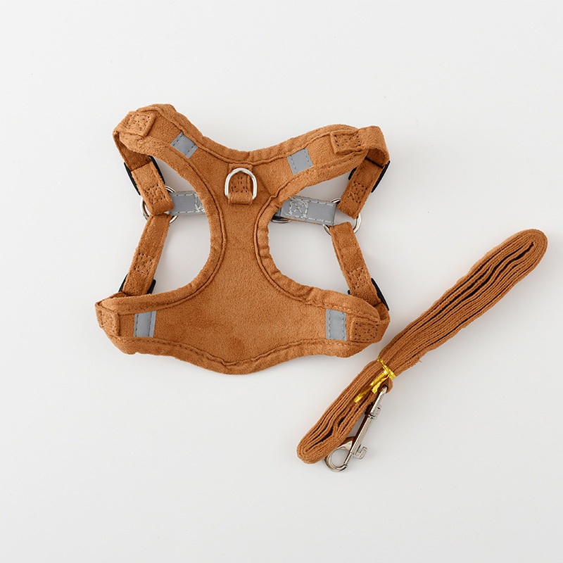 Nueva correa de gato noche reflexivo gato correa ajustable cuello pecho espalda en stock al por mayor