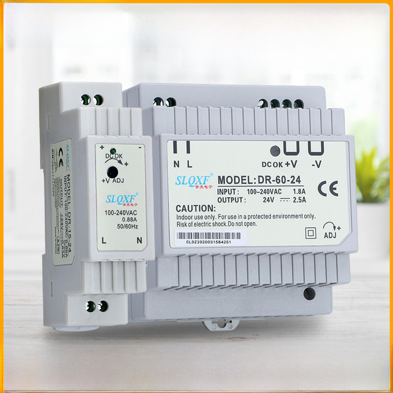 Switch key, power supply, 60W, 24v, 15W, 12v