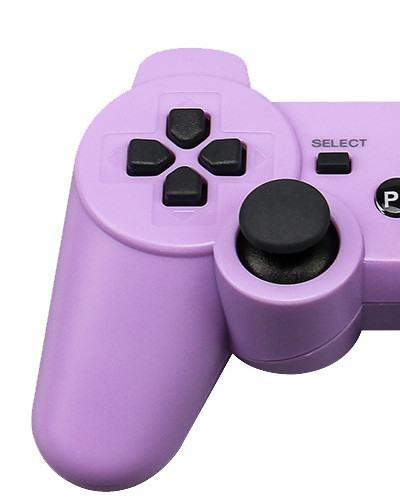 Mando de juego PS3 multicolor con botón universal de copo de nieve de doble vibración Bluetooth inalámbrico con mango P3 transfronterizo de fábrica