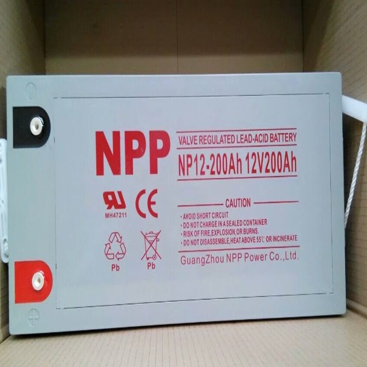 耐普胶体蓄电池NP12-200 12V200AH 耐普NPP铅酸免维护蓄电池