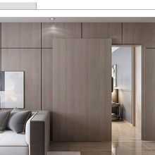 隐形客房店客套装轨道无轨门生态移酒店客房漆门酒店套装门免批发