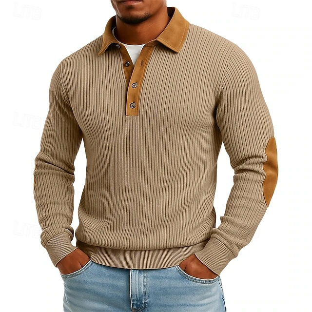 New Autumn And Winter Cross-border Best-selling Men's Outdoor Jacket, Corduroy Casual Turn-down Collar_voghion.com