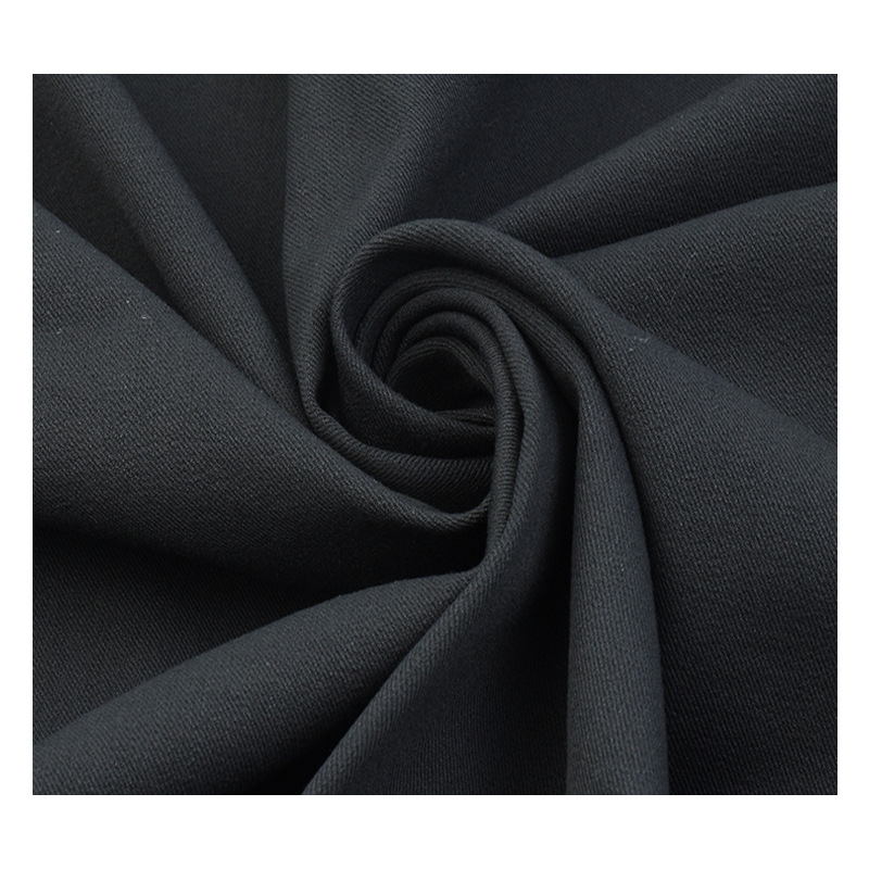 免费寄样 97%棉3%氨纶全棉弹力斜纹 正面磨毛裤装西装面料