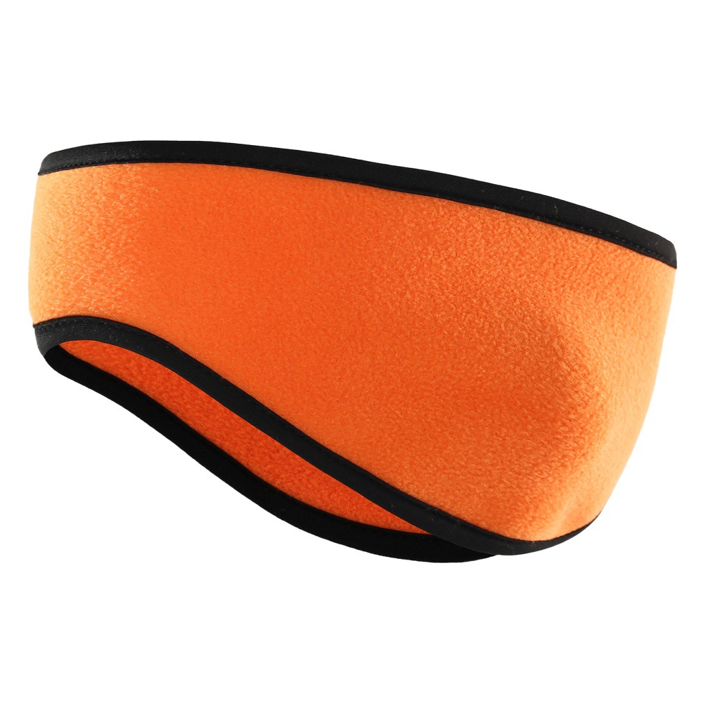 Fleece Warm Ear Protection Headband for Large Head Circumference, Thickened Wide-Brimmed Sports Headband, Autumn and Winter Cycling Windproof and Cold-Proof Ear Muffs