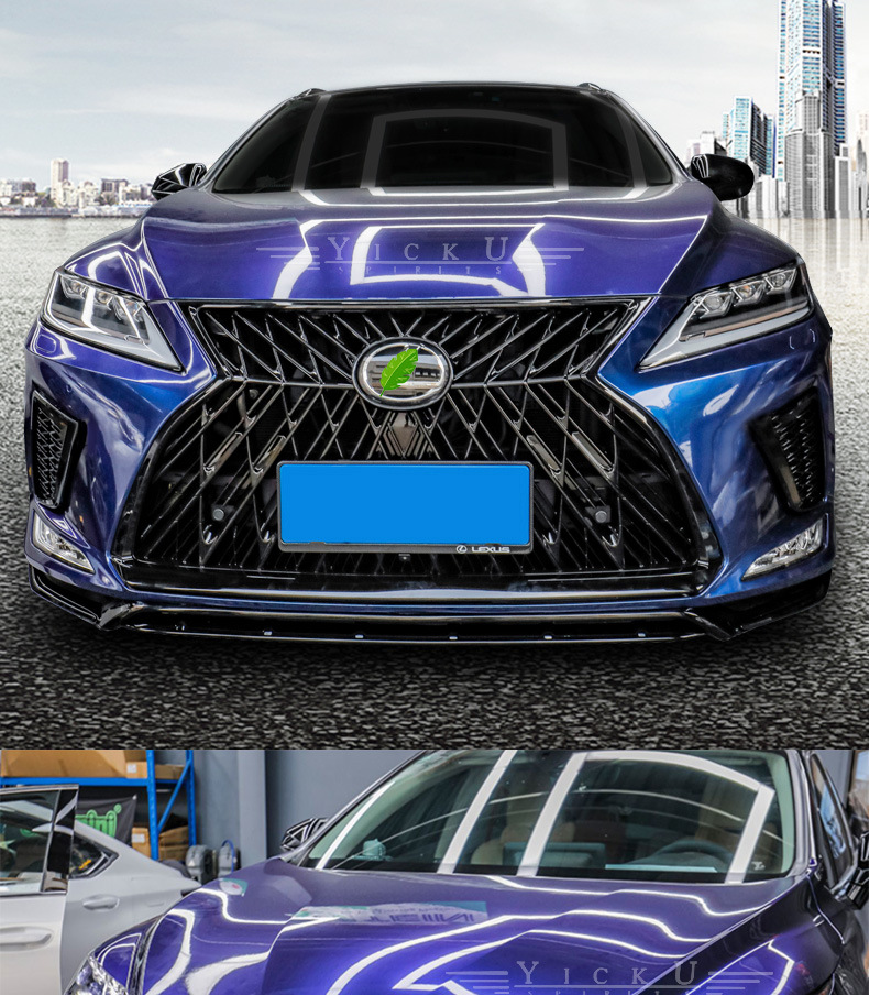 Suitable for 20-22 Lexus Rx Modified Sports Kit Grille Adhesive Rear Lip Full Set Small Surround