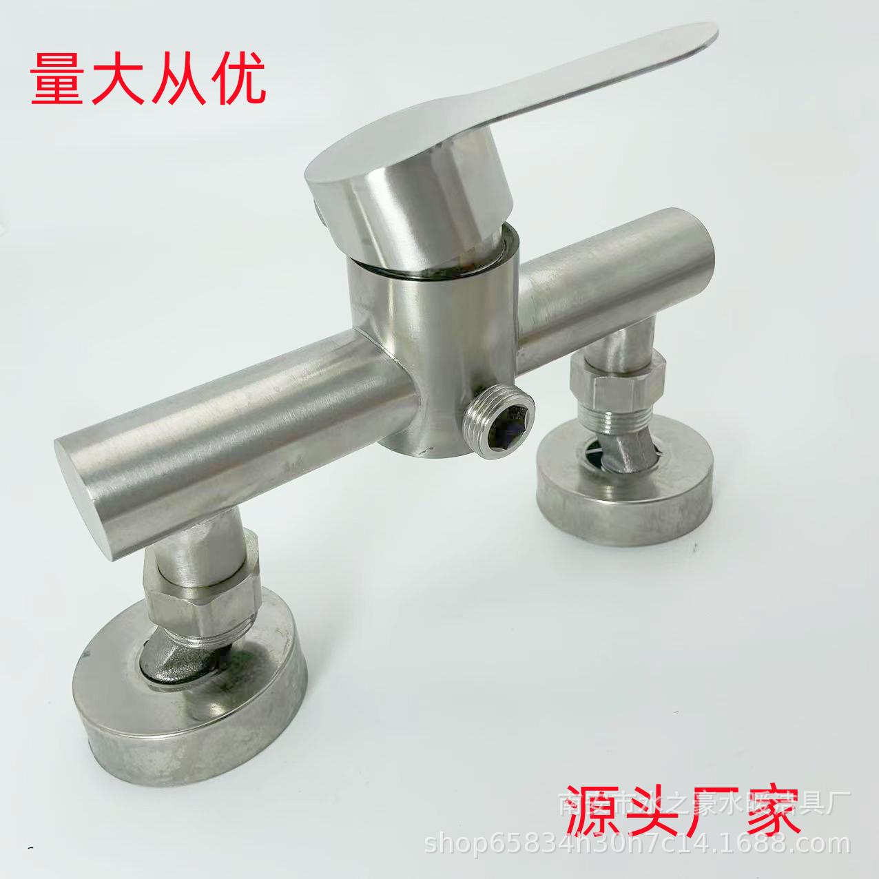 Engineering stainless steel wall hot and cold shower faucet bathtub faucet bathroom mixing valve concealed mixing faucet manufacturer