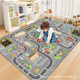 Track Road Traffic Car Floor Mat Cartoon Flying Chess Carpet Bedroom Living Room Parking Lot Play Mat