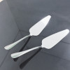 Stainless steel cake shovel triangle cheese shovel tooth pizza shovel birthday cake knife baking machine manufacturer wholesale