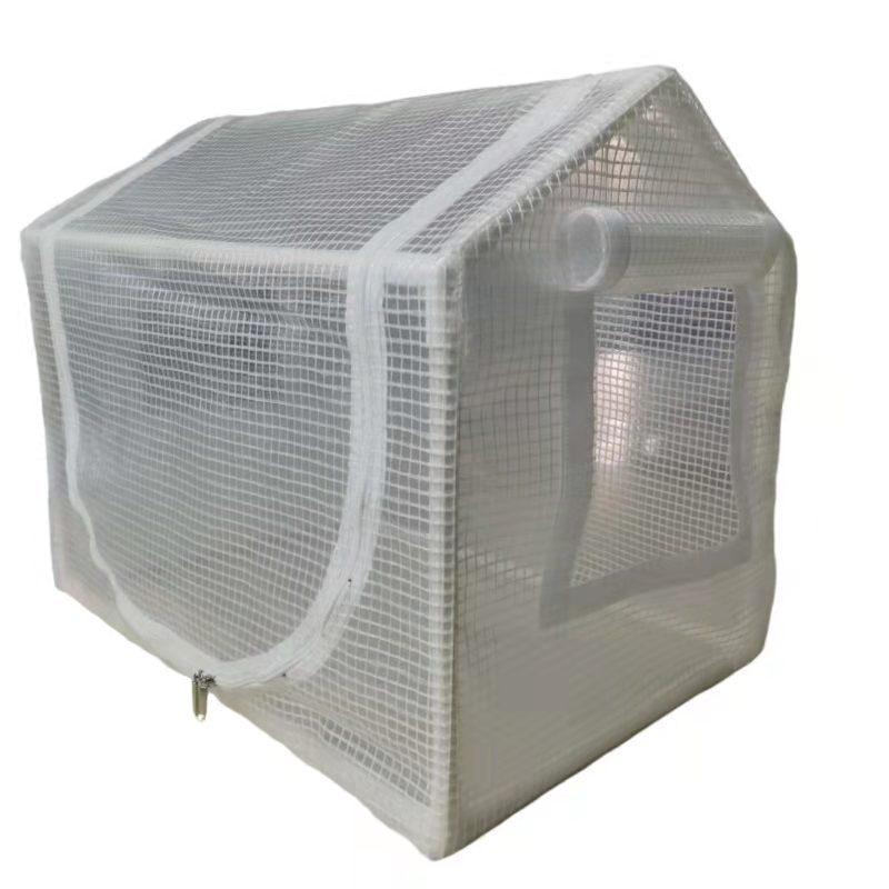 Suministro directo transfronterizo techo de estilo flor soporte suculento invernadero aislamiento invernadero PVC totalmente transparente tienda de crecimiento de plantas