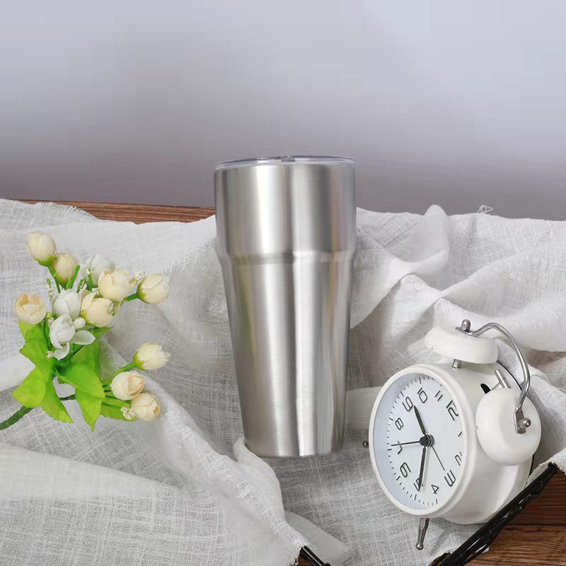 Comercio exterior nuevo acero inoxidable de doble capa 16oz taza de aislamiento caliente taza de automóvil portátil taza de café en stock