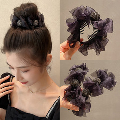 High ponytail hair clip for women, butterfly bow claw clip, bun roller, beauty blogger big shark clip hairpin, hair accessory