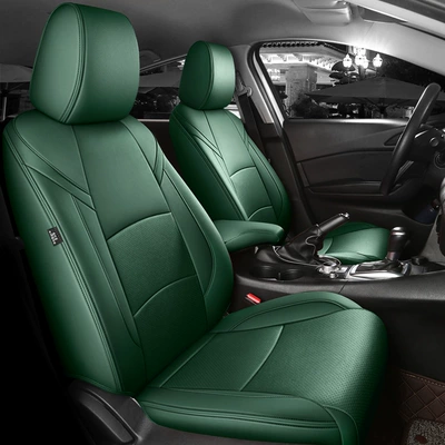 Mazda 3 14-24 Special | Modelə uyğun (Original) oturacaq örtükləri - dark-green-standard-edition-2019-2024