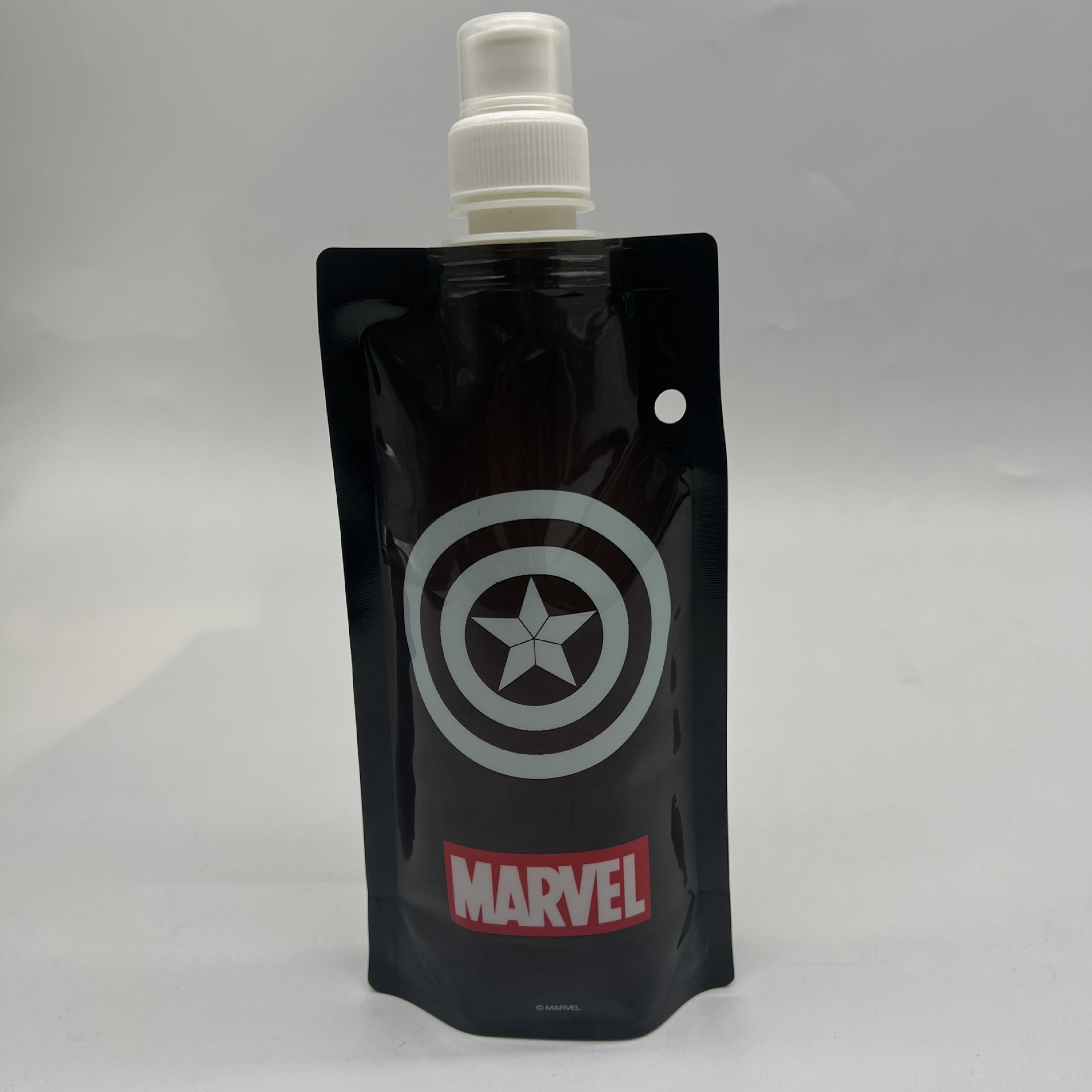 定 制户外骑行登山便携折叠水袋自立吸嘴手提扣户外运动折叠水袋