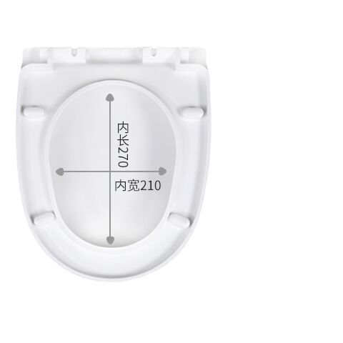 Tapa para Inodoro Universal Doméstico de Polipropileno (PP) con Cierre Lento para Baño image 5
