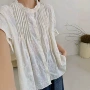 立领短袖夏季新品娃娃衫
