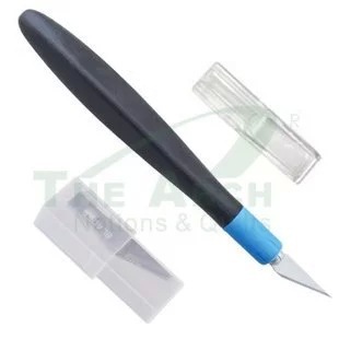 台湾进口DIY拼布 橡皮章 软陶制作工具 30度雕刻笔刀 HK-601G