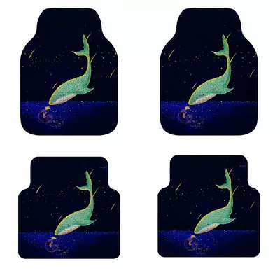 car SUV foot mat pvc can Avtomobil döşəmə paspasları - whale-front-row-single-piece-5060cm