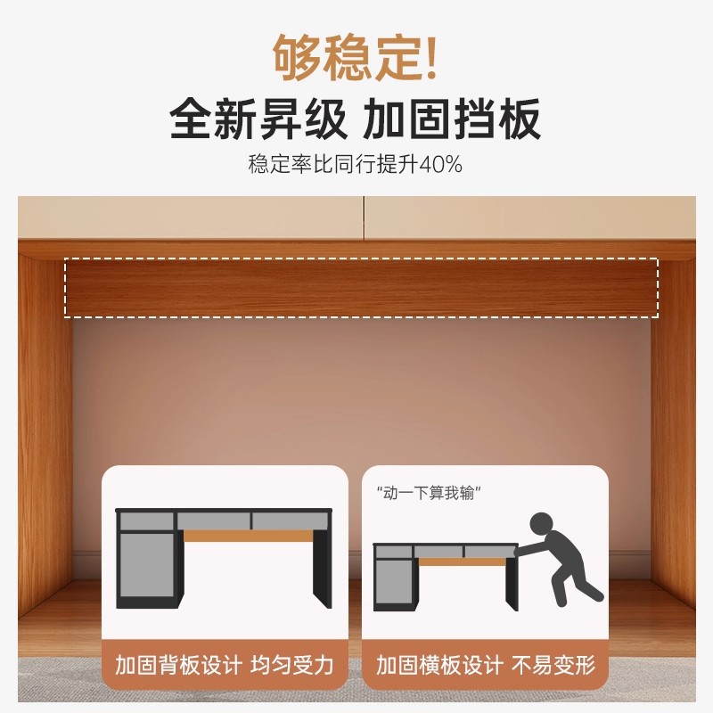 Escritorio de escritorio de computadora escritorio de escritorio estudiantil escritorio de escritorio dormitorio moderno escritorio de escritorio simple con cajón escritorio