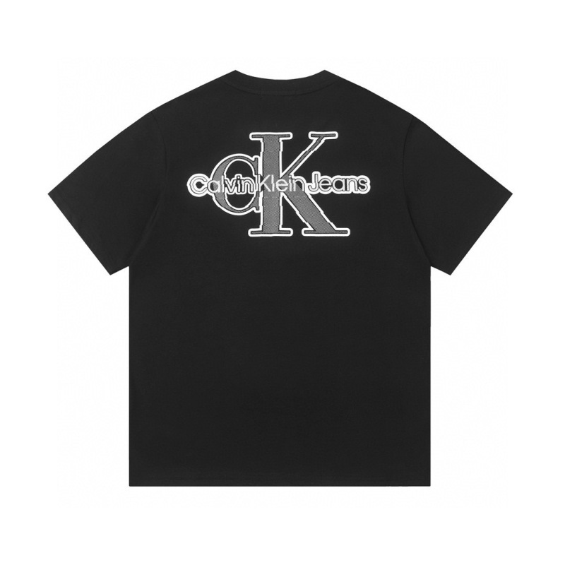 クロスボーダーCホーム クラシックレターオーバープリント半袖Tシャツ 260g ゆったり カジュアル 男女兼用 カップル シンプル 半袖|undefined