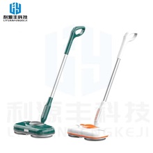 跨境电动拖把全自动无线拖地机多功能一键喷水手持拖把家用好帮手