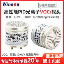 winsen炜盛PID高性能光离子气体传感器VOCs气体污染检测仪元件
