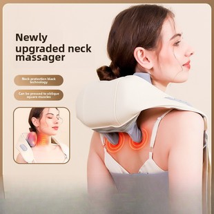 Cross-Border Cervical Spine Massager, Whole Body Usable Shoulder and Neck Protector, Waist and Neck Trapezius Muscle Electric Heating Kneading Shawl