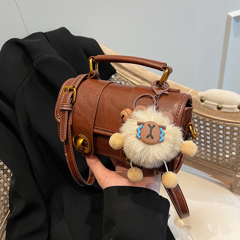 Borsa a tracolla da donna stile boston con chiusura elegante_voghion.com