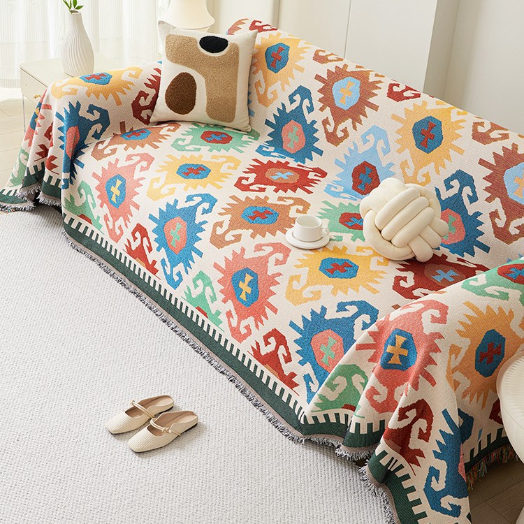 Geometría de color claro | hilo de algodón