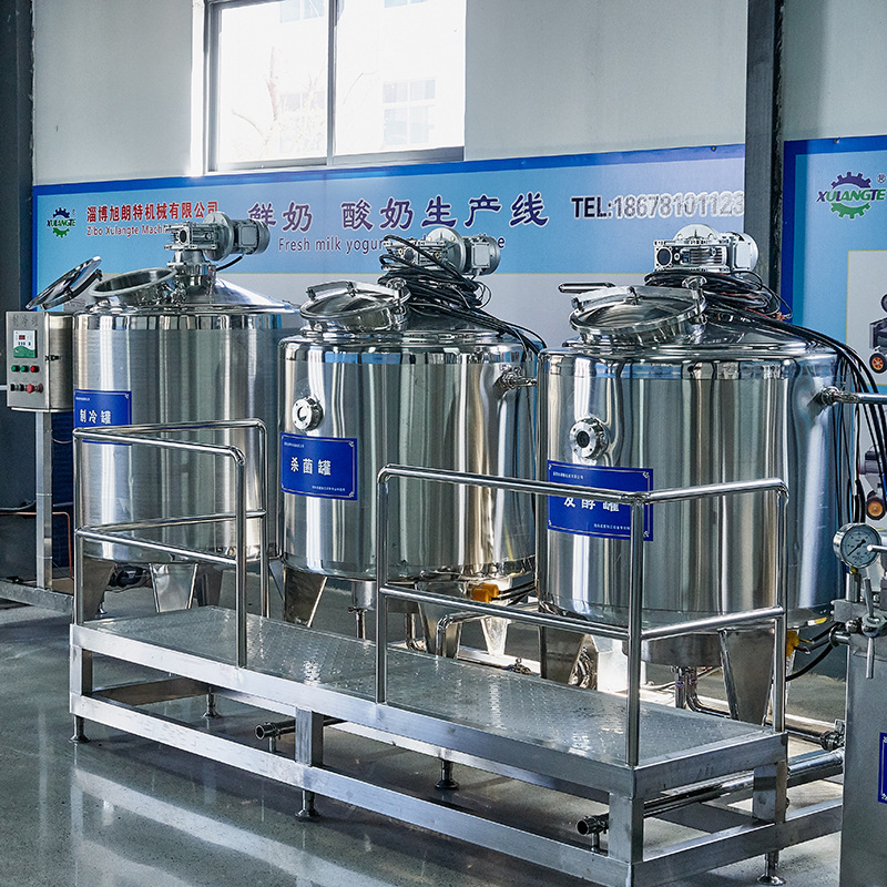 鲜奶生产线 巴氏灭菌牛奶发酵 加厚不锈钢材质生产线全套设备机器