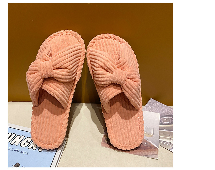 Kadın Thongs Dış Mekan Kumaş Kauçuk Şok Emici Slaytlar_voghion.com