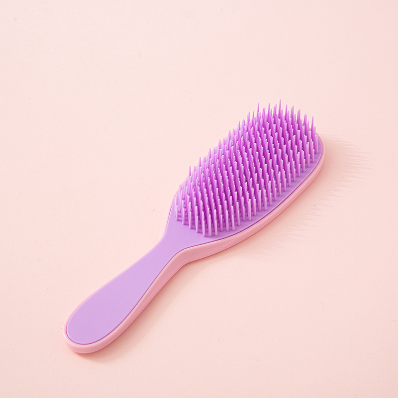 Mango largo costilla peine celebridad de Internet mismo estilo no anudado mullido masaje peine hogar costilla peine peluquería peine del pelo al por mayor