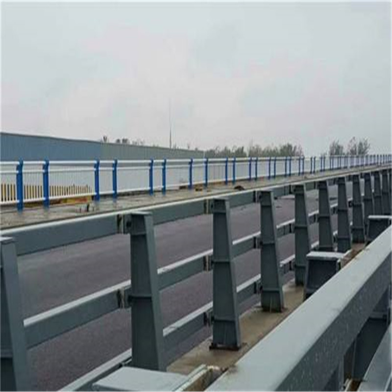 桥梁防撞护栏供应来图可做高速公路隔离安全防撞栏河道防护栏-阿里巴巴