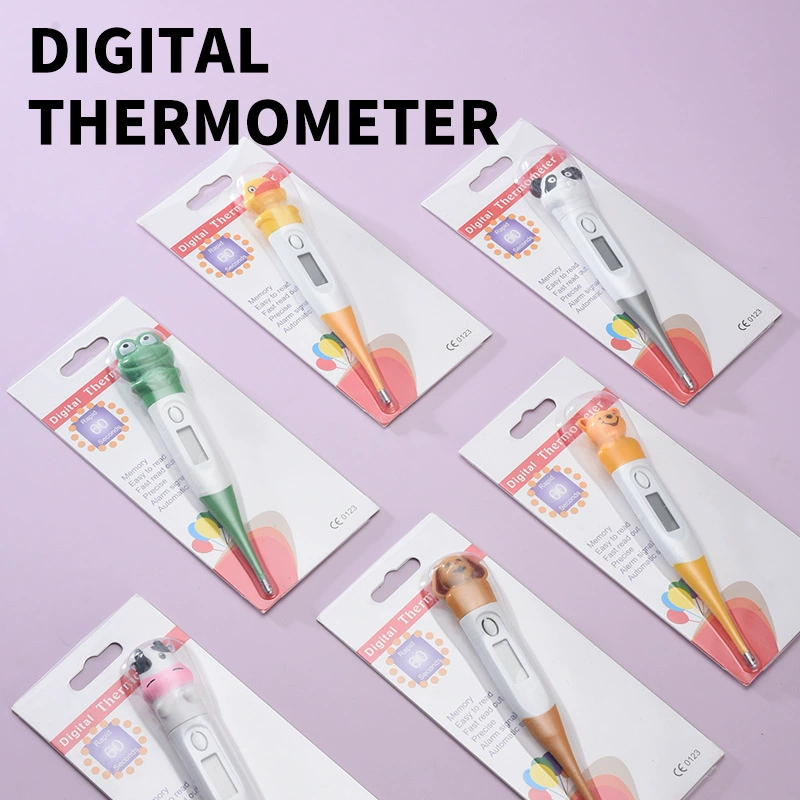 Трансграничные горячие продажи мультипликационный термометр для детей