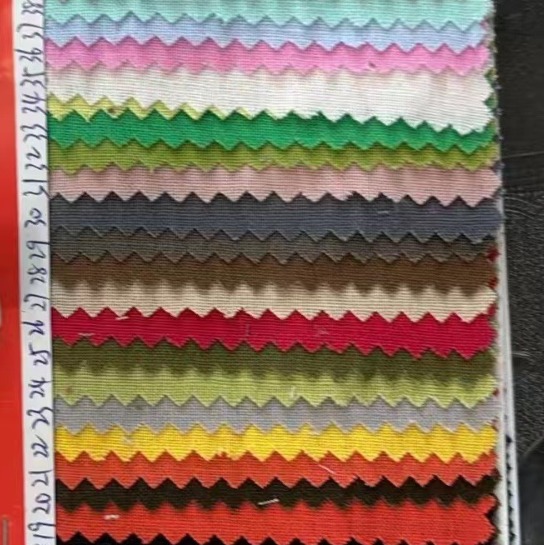 亚麻棉梭织染色布 亚麻纯色沙发素色棉麻布 素麻 背景亚麻面料