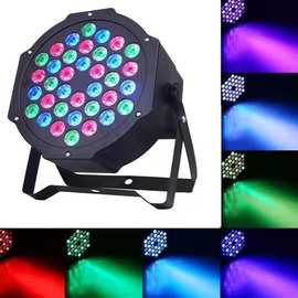 跨境36颗七彩声控帕灯KTV酒吧舞台灯婚庆演出补光气氛染色par灯