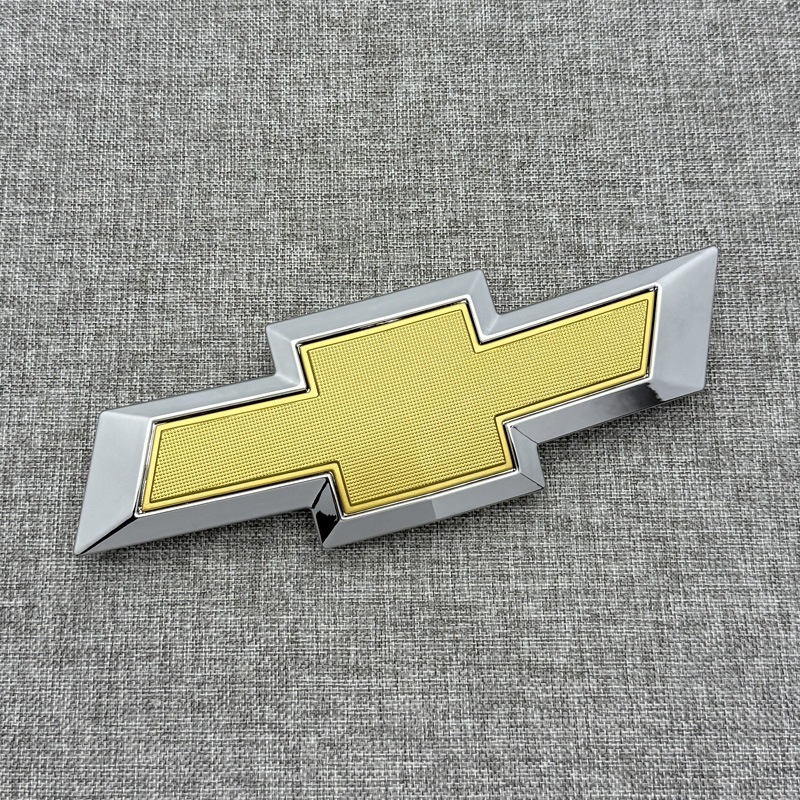 Applicable to Chevrolet Cruze Models 17-22, Front and Rear Cross Logo Replacement, Blackened Car Emblem