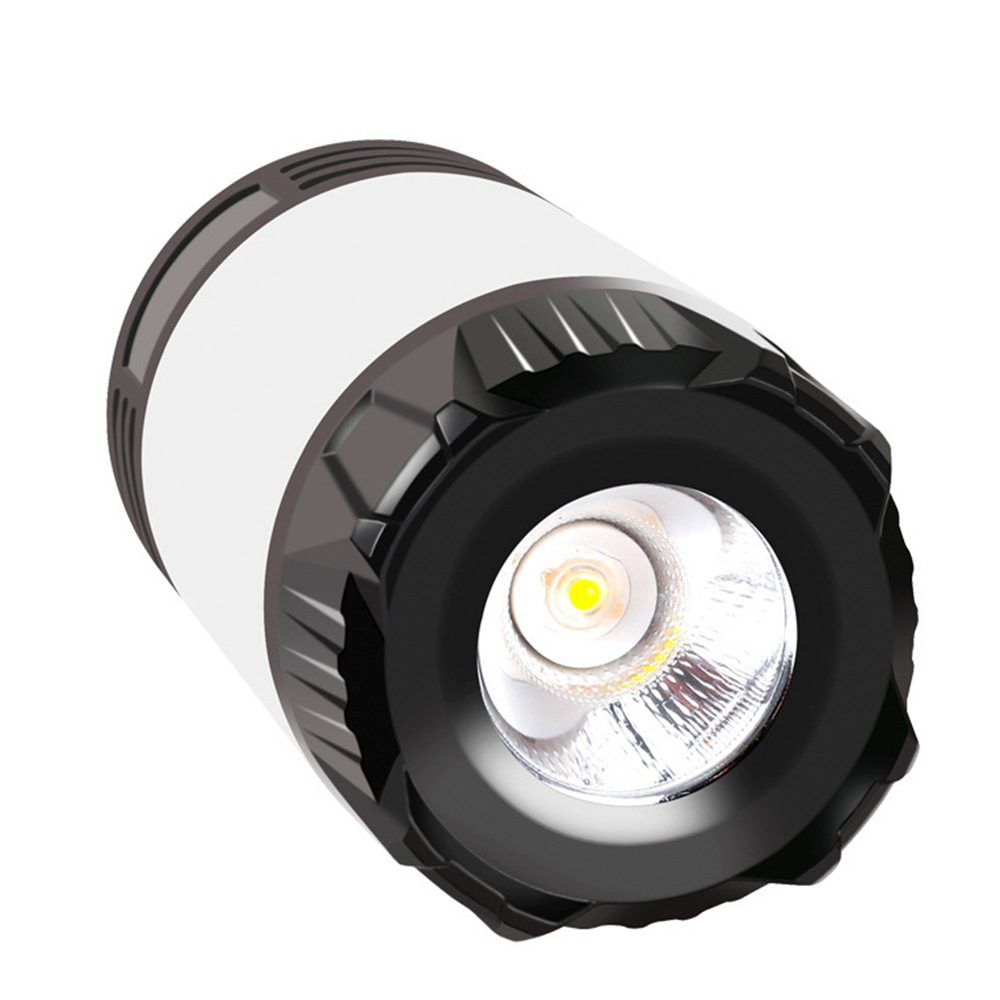 Nuevo rescate de emergencia al aire libre multifuncional camping luz USB recargable camping luz de largo alcance linterna de luz fuerte