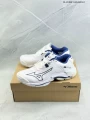 Mizuno - White Blue