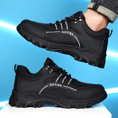 Labor protection shoes, all-season shoes, anti-smash, puncture-proof, lightweight and comfortable, new comfortable safety shoes, protective workwear work shoes