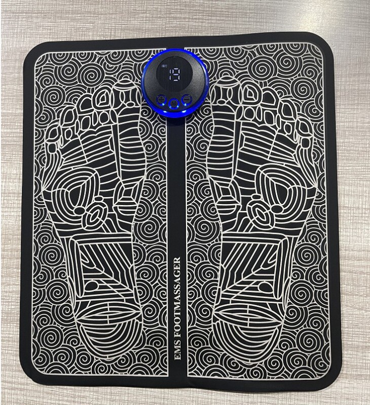 スマートemsマッサージパッド足底パルス理学療法足パッドマイクロ電流足底マッサージ器usb充電金|undefined